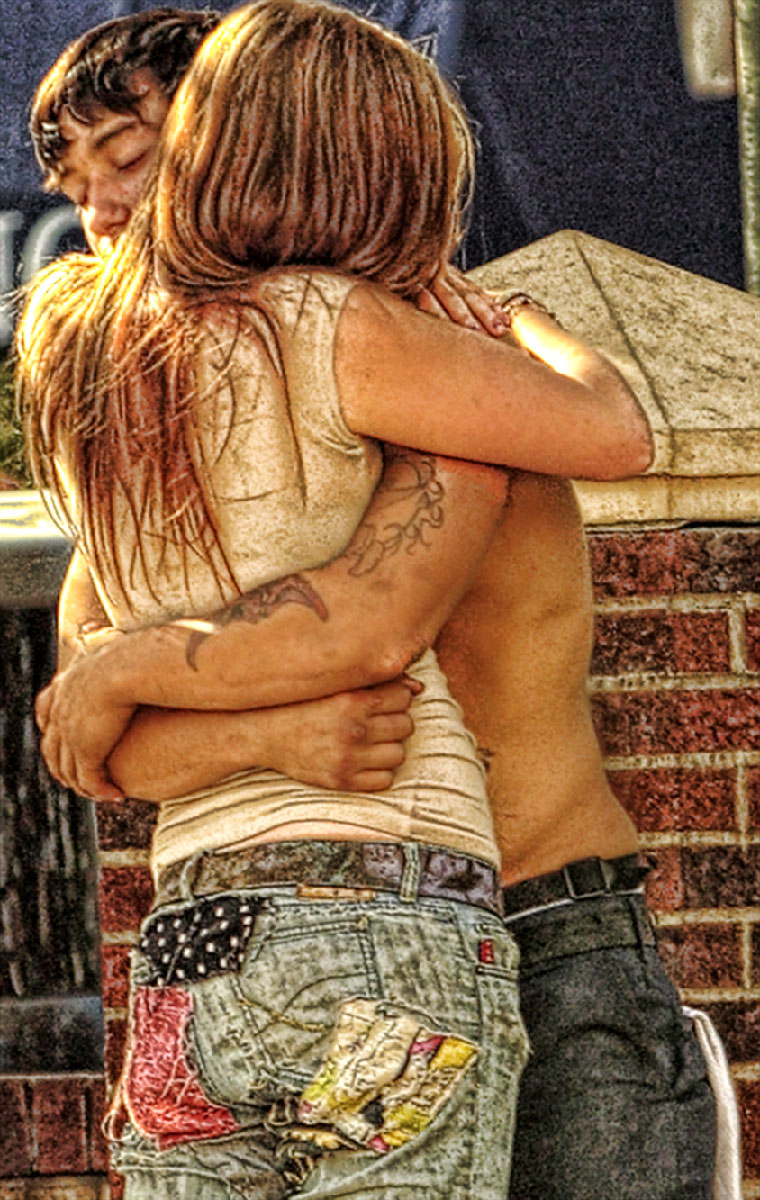 "Young Lovers"         <br>Downtown Asheville, NC