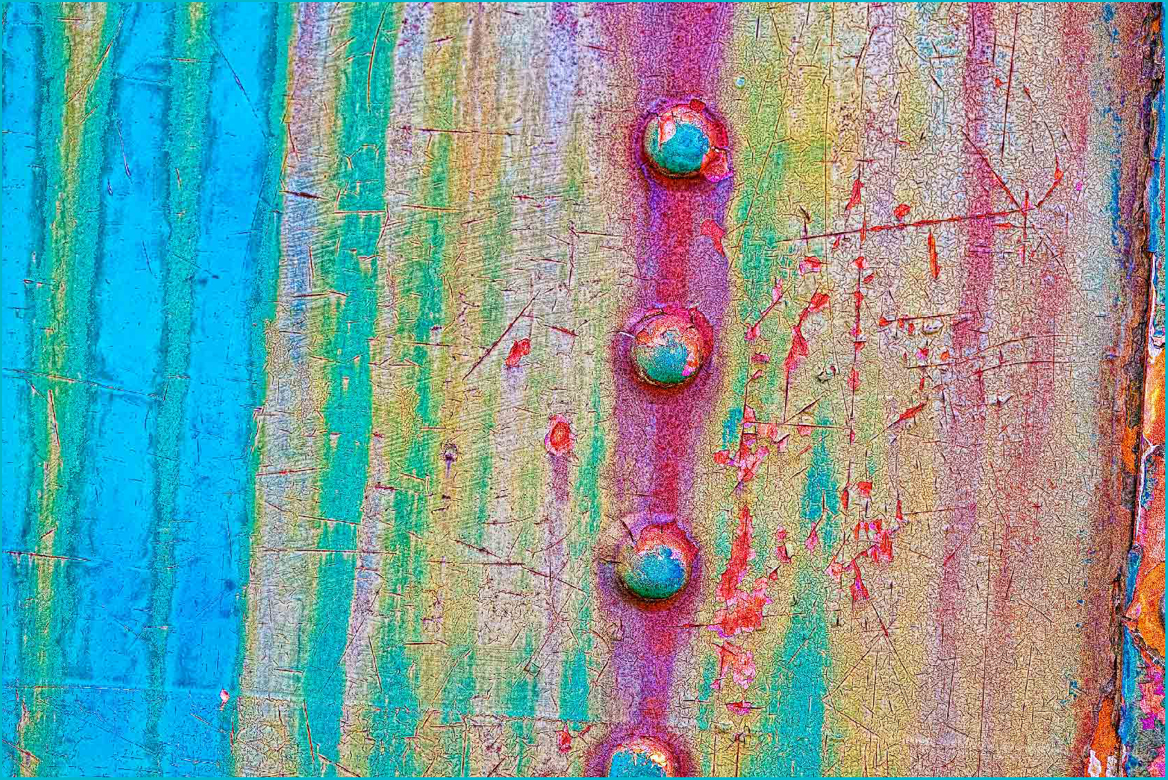Rust on Metal "Rivets#4"