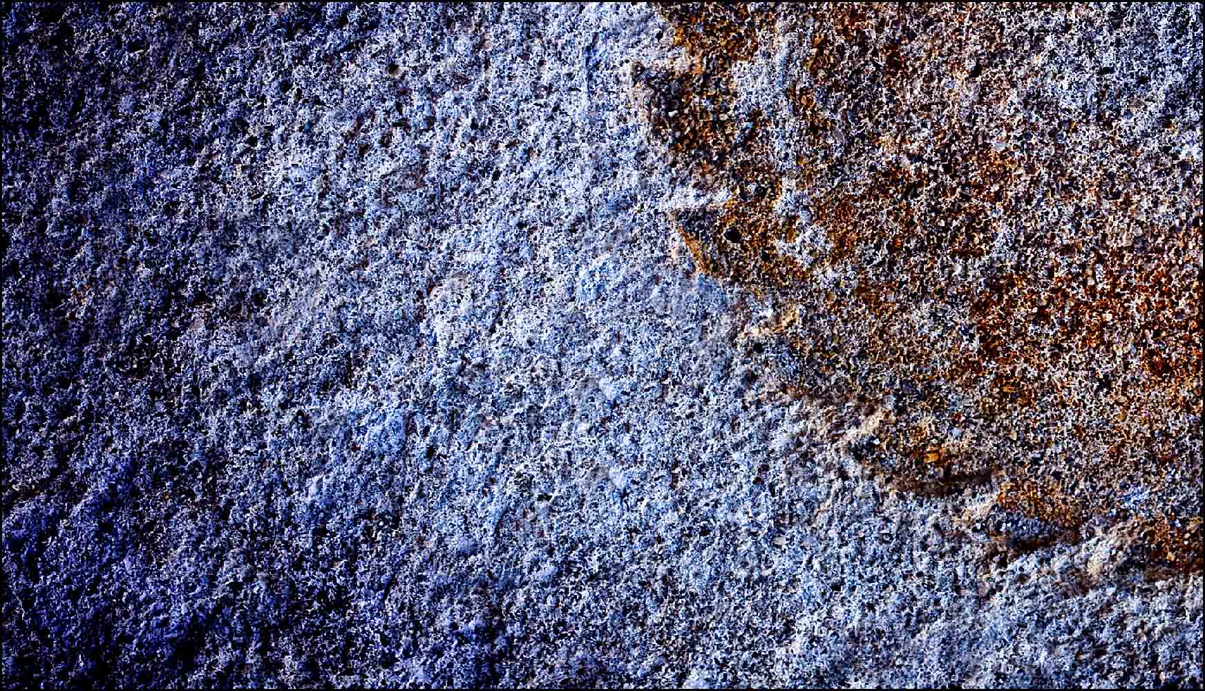 Rust on Metal "Saw Blade Fossil"