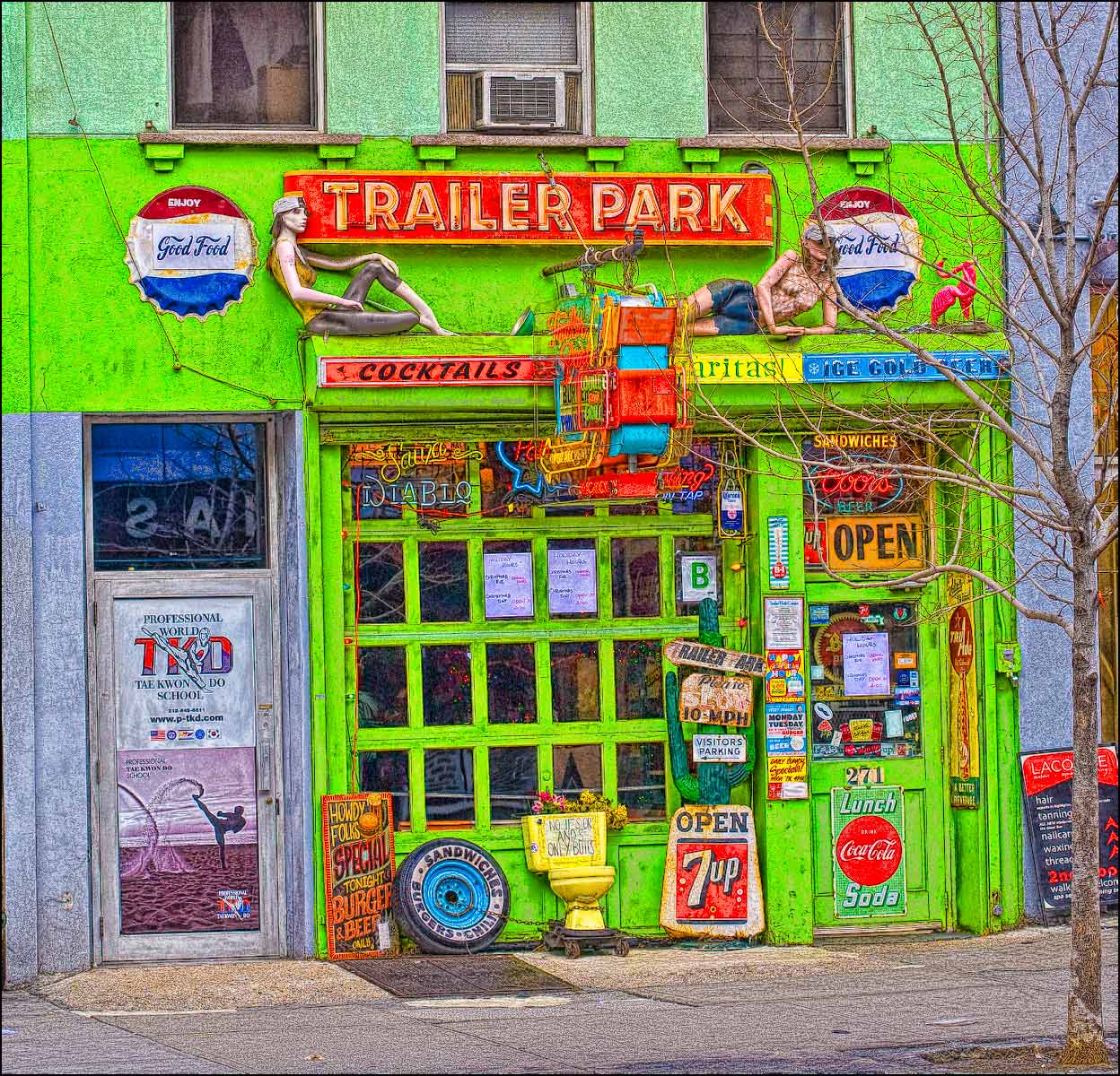 "Trailer Park Lunch" <br>East 23 Street, Manhattan