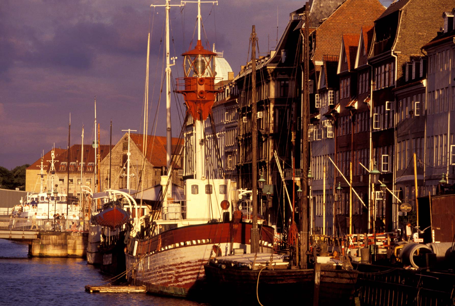 "Work Boat in Canal Copenhagen" <br>Denmark 
