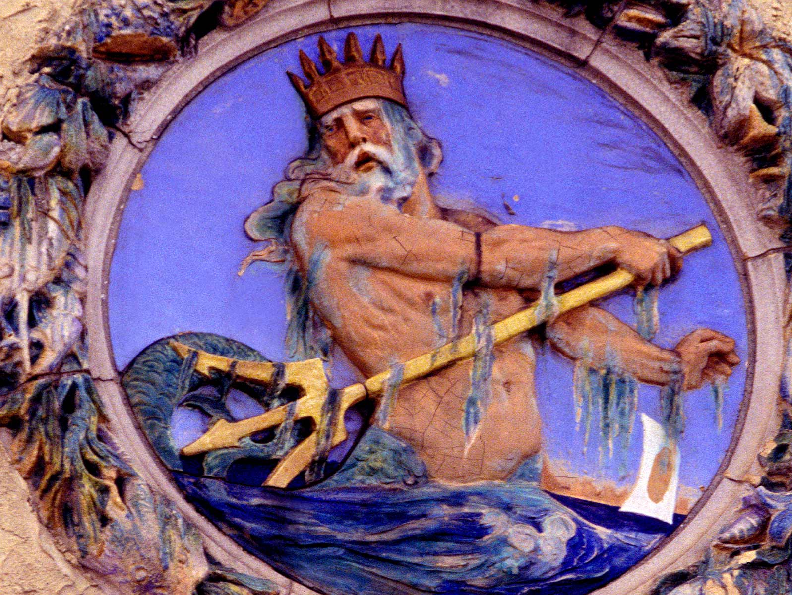 "Deco Detail Neptune" <br>Coney Island, Brooklyn, NY