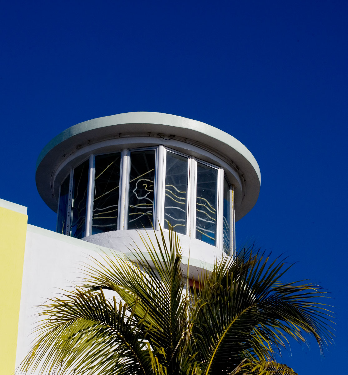 "Architectural Design Palm Building#2" <br>   South Beach-Miami