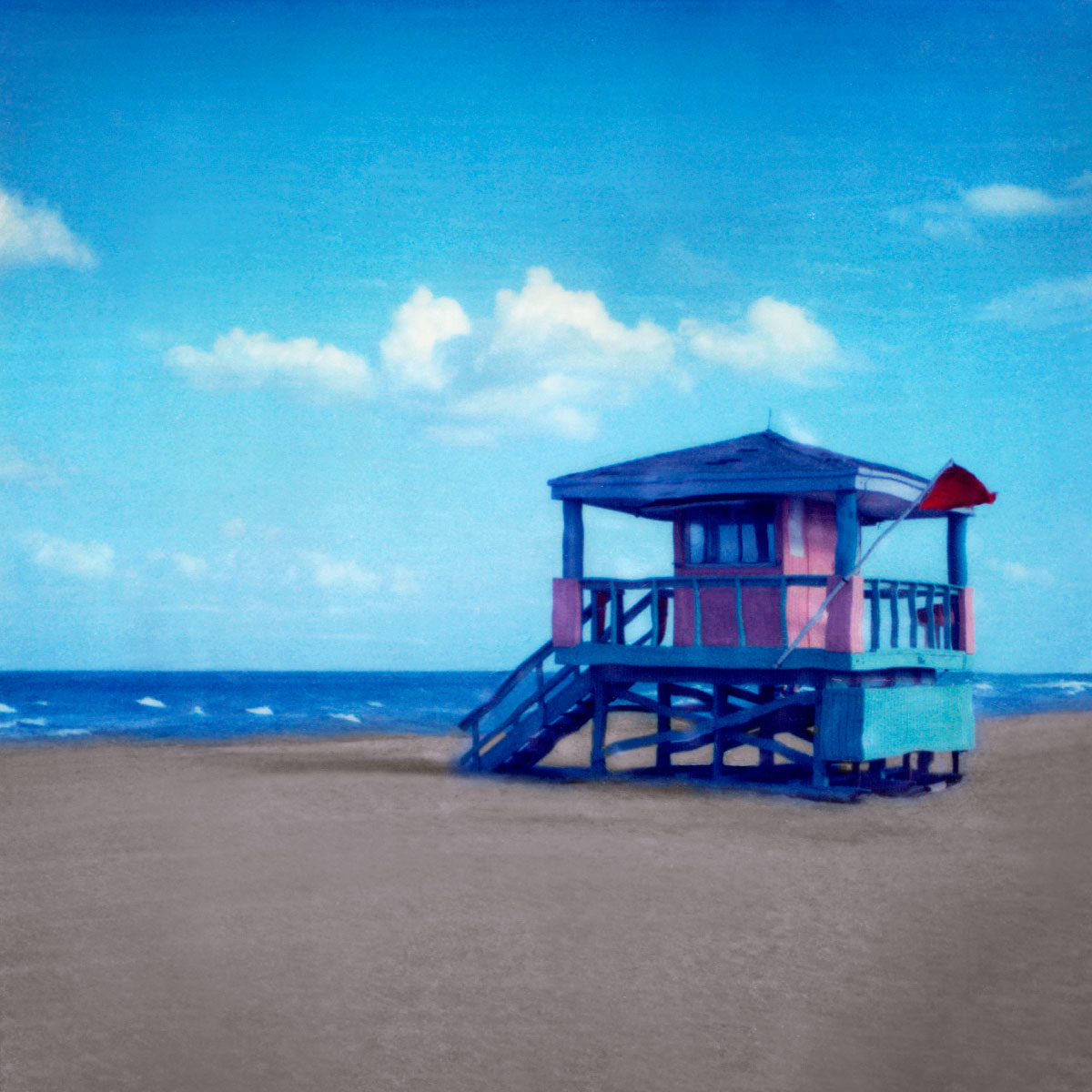 "Miami Beach Lifeguard Stand #15"