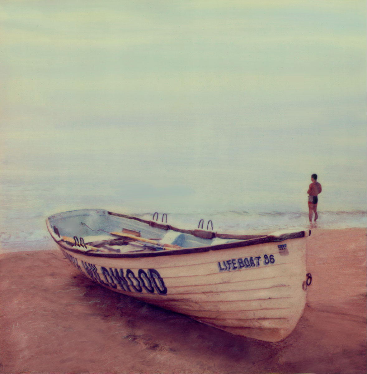 Lifeboat" <br>On Calm Morning, Hollywood Beach, FL