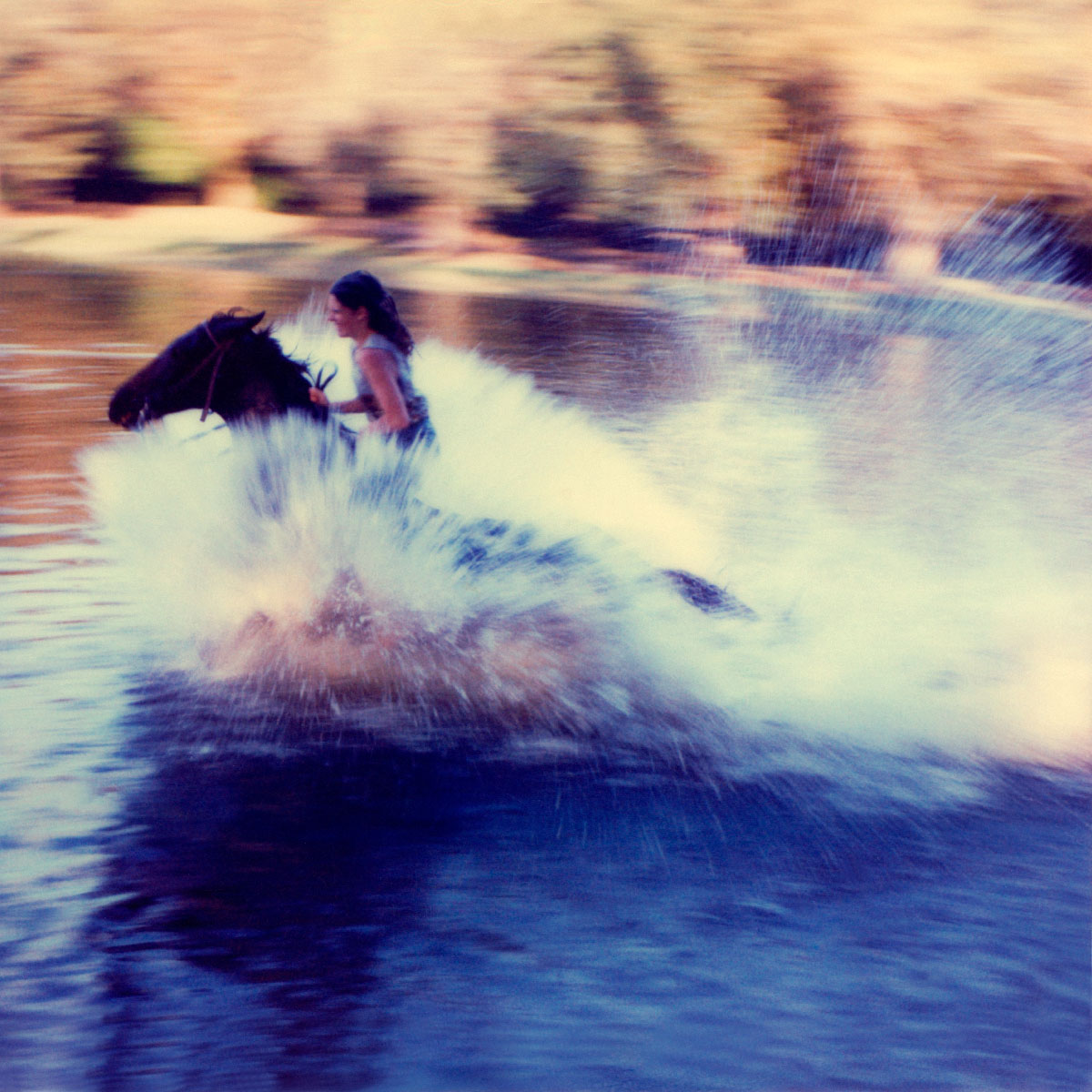 "Girl Riding Horse in Lake" <br> Davie, FL
