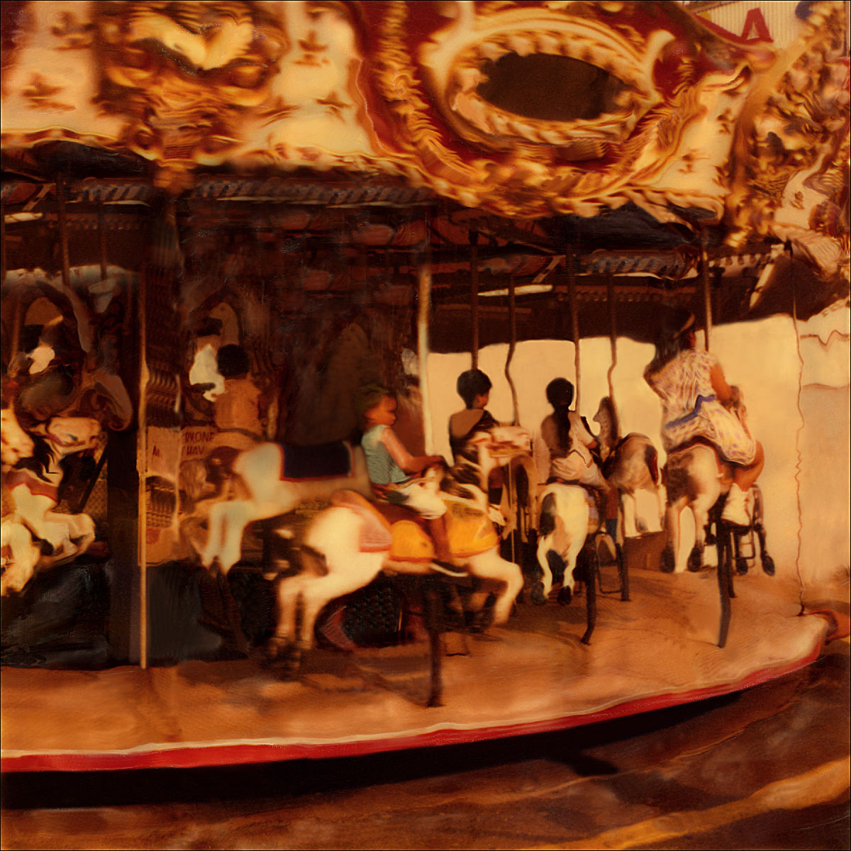 "Carousel" The Original Children's Ride, Coney Island, Brooklyn, NY