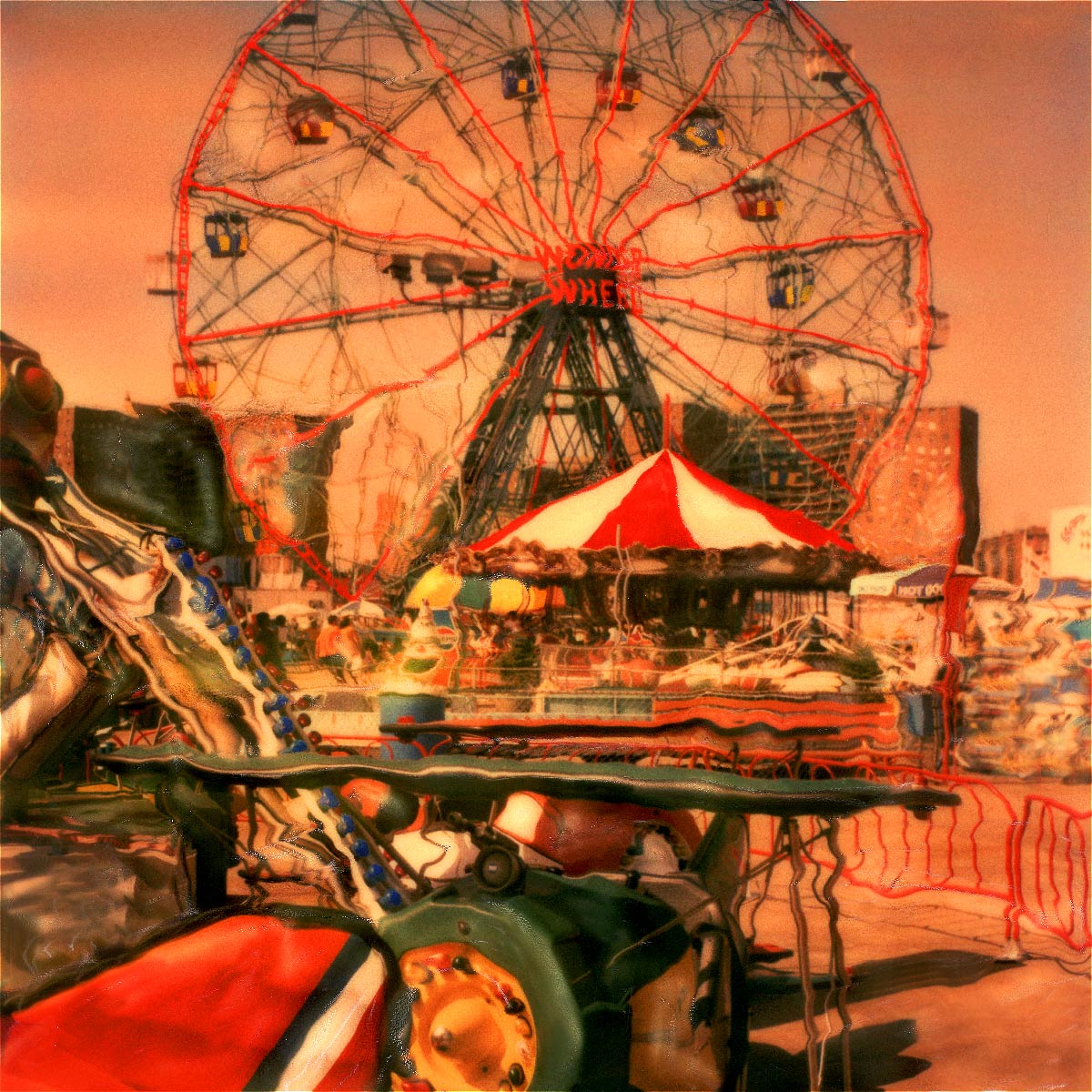 "Wonder Wheel#2" <br> The Original Ferris Wheel, Coney Island, Brooklyn, NY