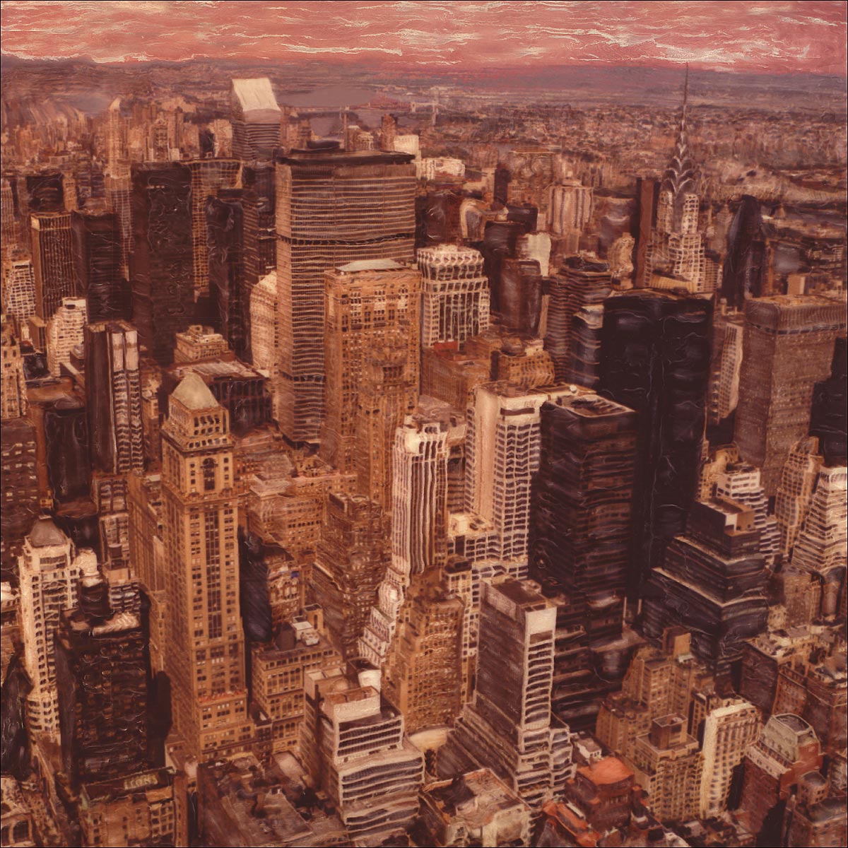 "View from the Empire State Building#1" <br>Looking at Midtown Manhattan, NYC