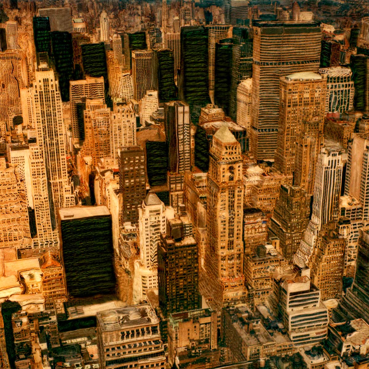 "View Empire State Building#2" <br>Looking at Midtown Manhattan, NYC