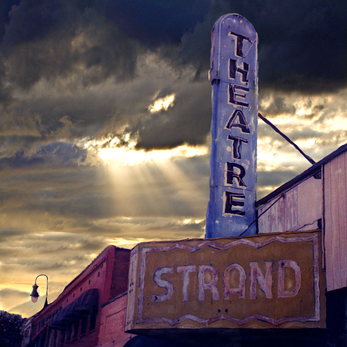 "Strand Theater"  <br>Old Movie Theater, Main Street,  Waynesville, NC