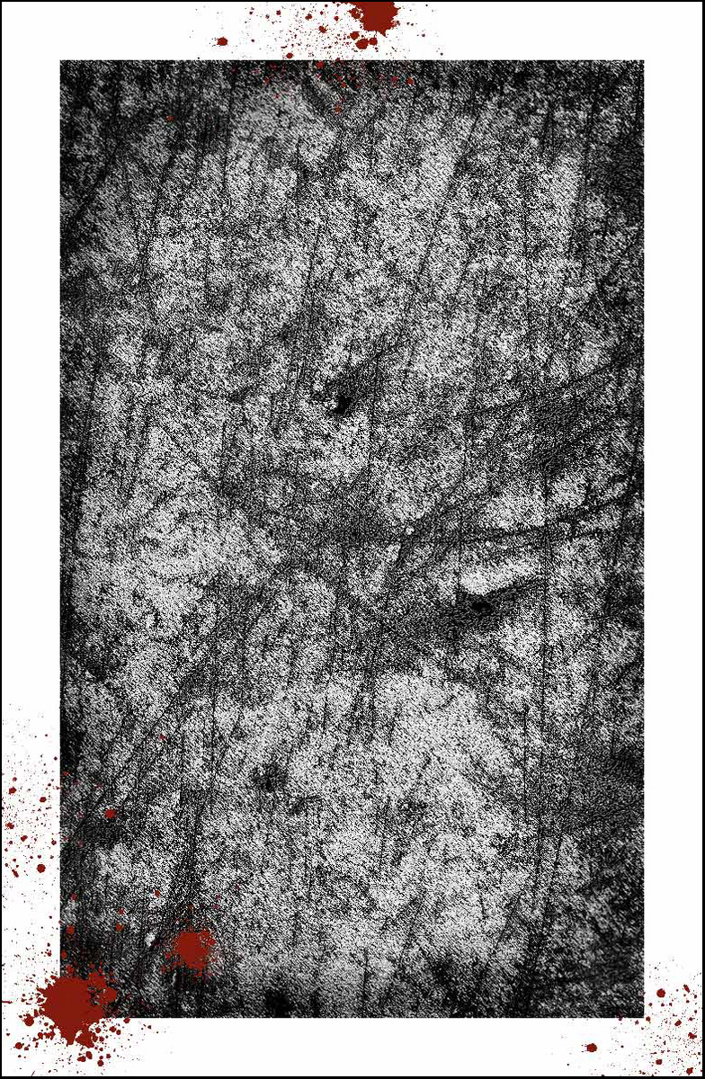 Rust on Metal "Splash with Grunge"