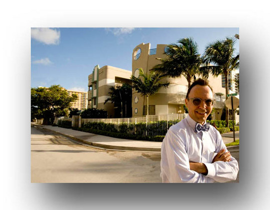 The Architect, with his Building