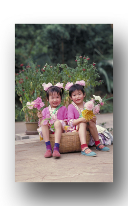 Two Little Girls, China