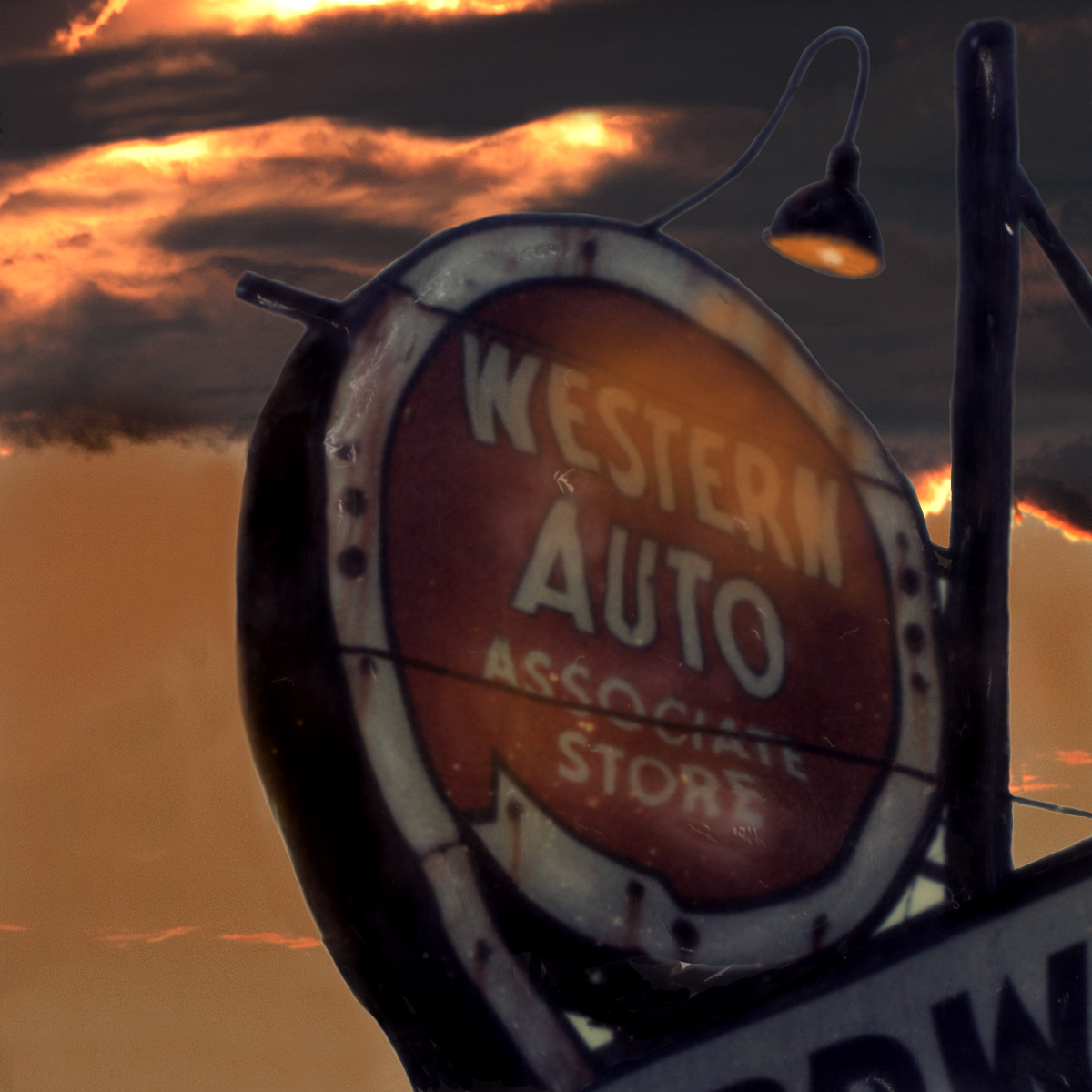 "Western Auto Sign" <br>Hendersonville, NC