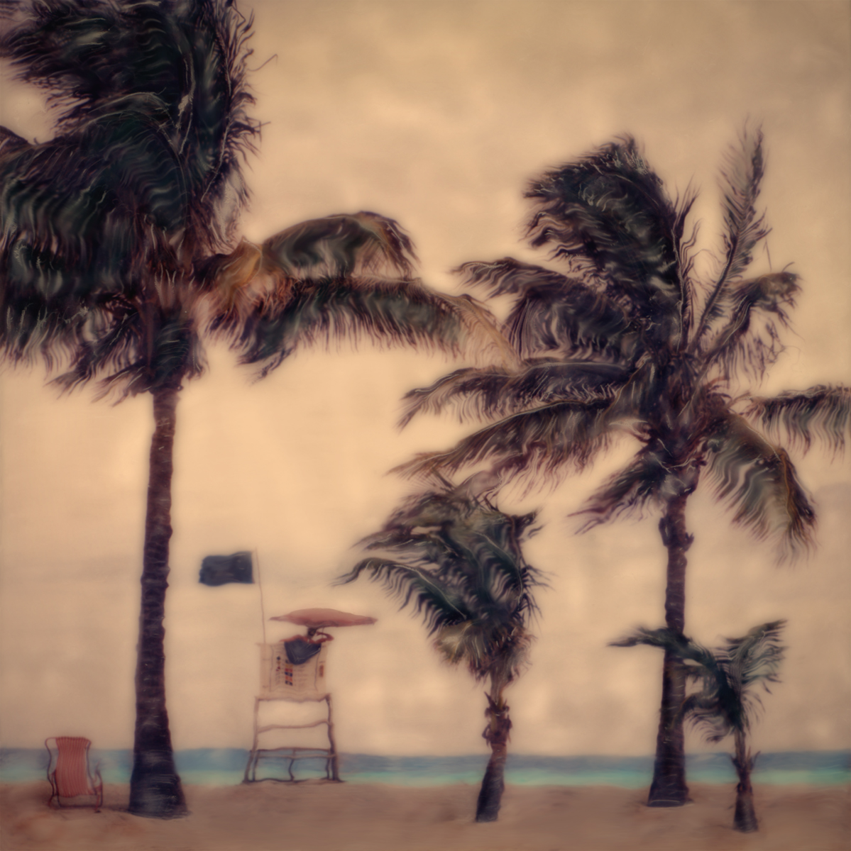 "Lifeguard Stand Hollywood Beach, FL Big Palms Little Palms"