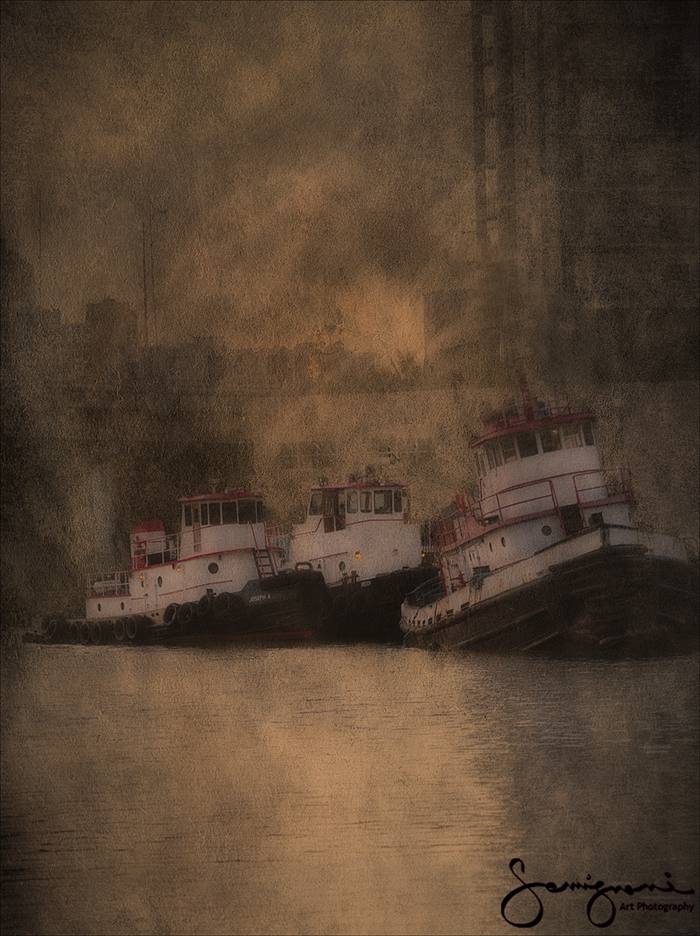 Tugs Boats, Miami River,