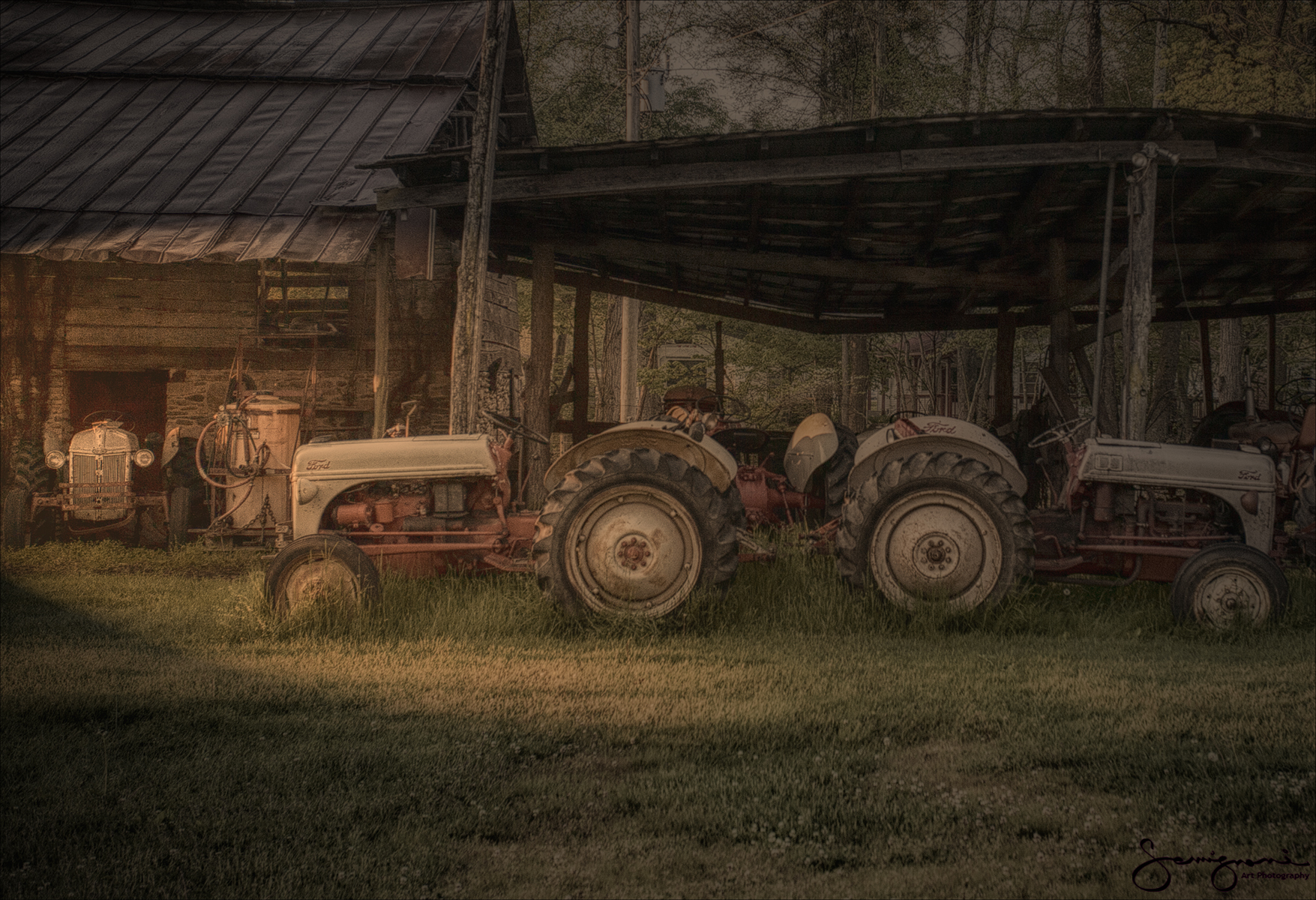 Three Tractors- Fines Creek, NC
