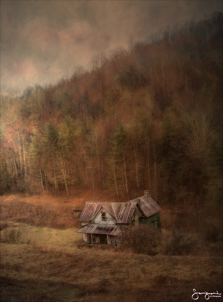 Lone House in Valley-Ebbs Mill,NC