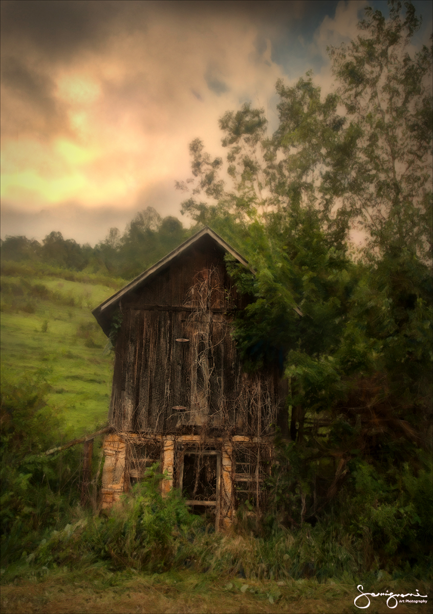 Abandoned Sone and Wood Tiny House,NC
