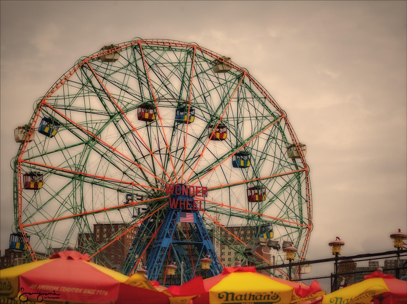 Coney Island-Wonderwheel, Brooklyn,NY