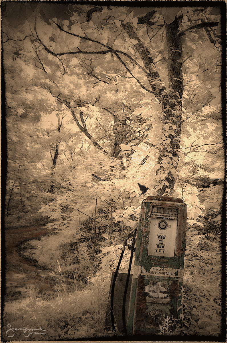 Lone Gas Pump-
Fairview, NC