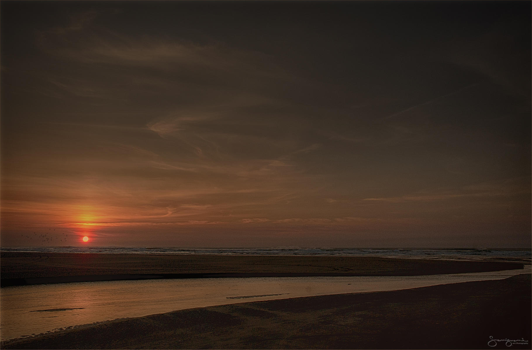 Sunset-
Ocean Park, WA