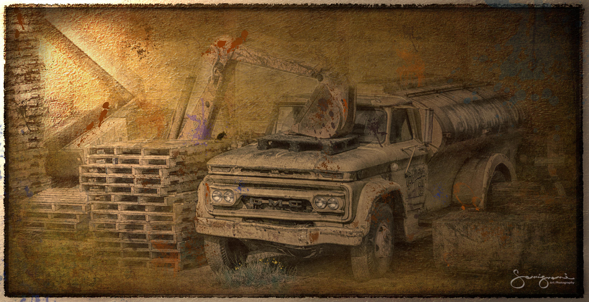 Abandoned Oil Truck-
Ballard, WA