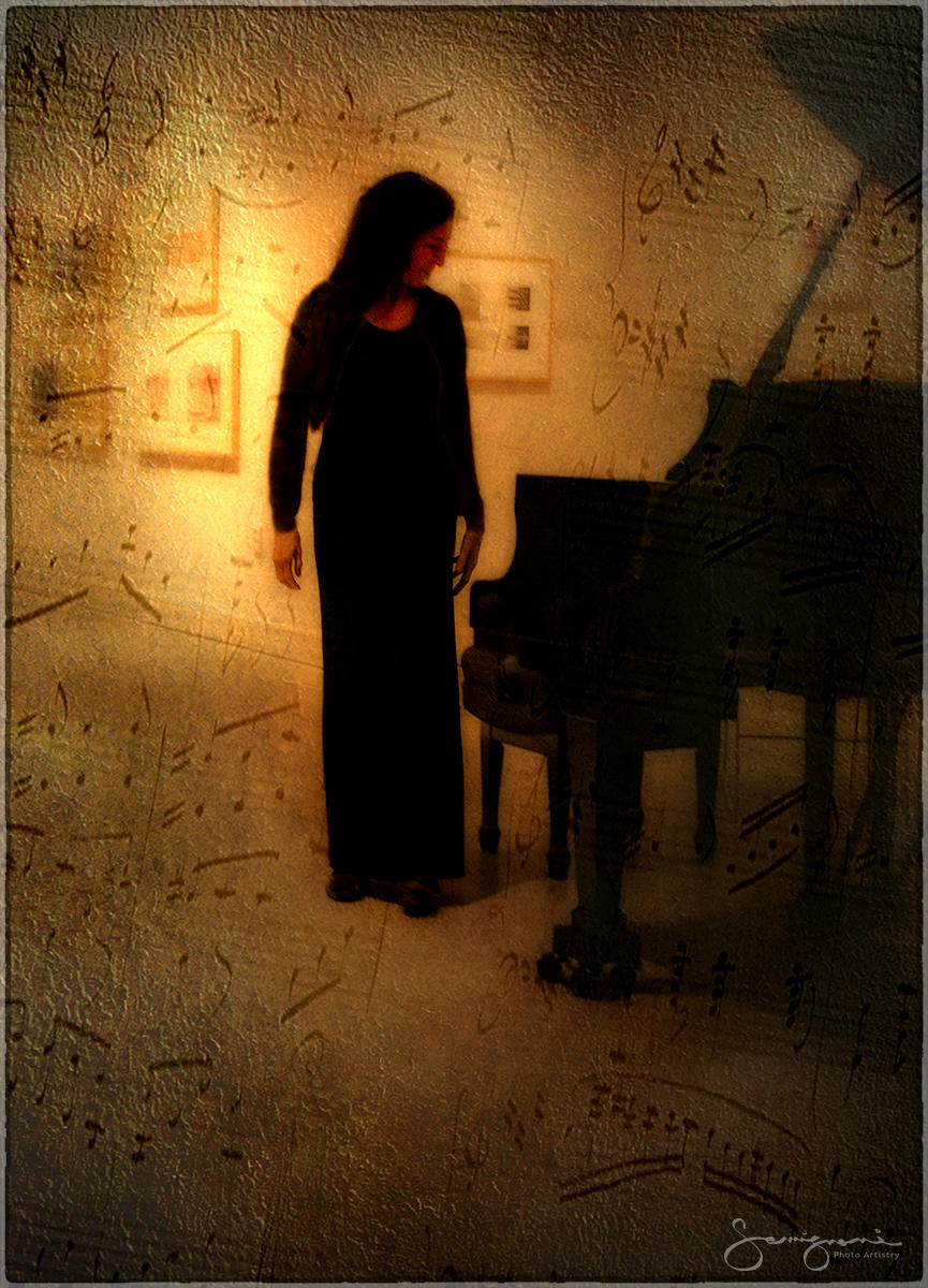 Deborah at the  Piano-
Asheville, NC