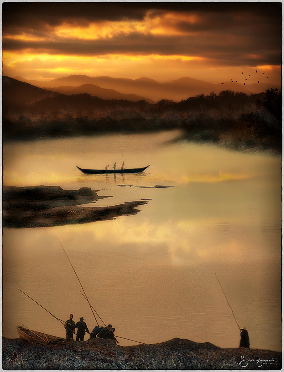  Fishermen at work-
Nannning, China